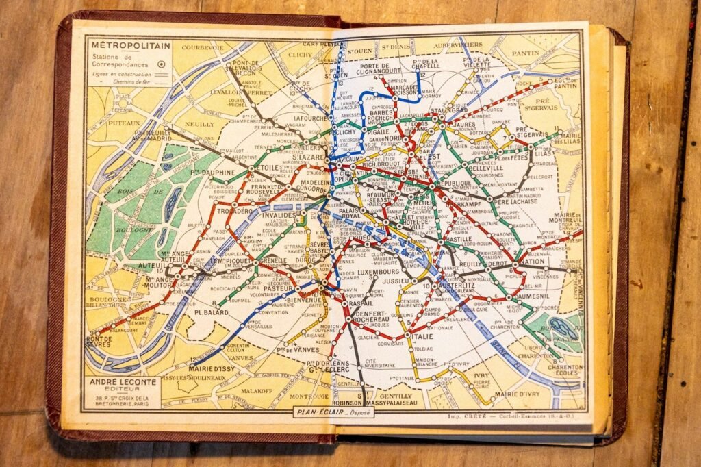 Mapa de Paris